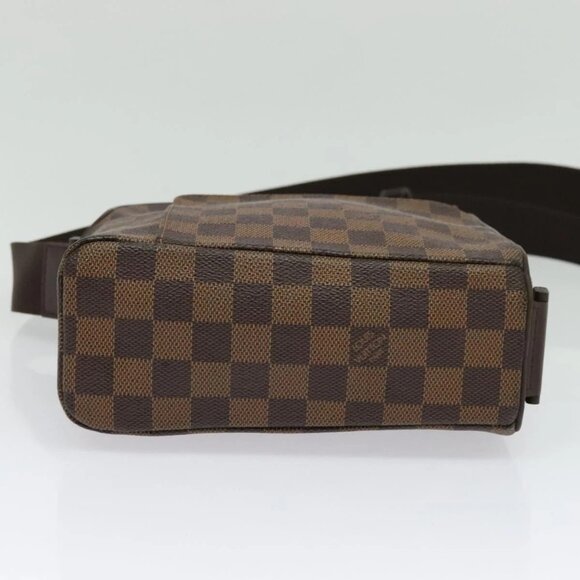 LOUIS VUITTON Damier Ebene Olaf PM Shoulder Bag N41442 LV Auth 137745 - Picture 7 of 16